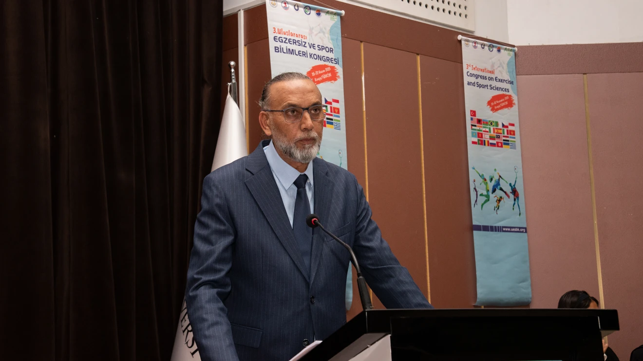 3. Uluslararası Egzersiz ve Spor Bilimleri Kongresi başladı